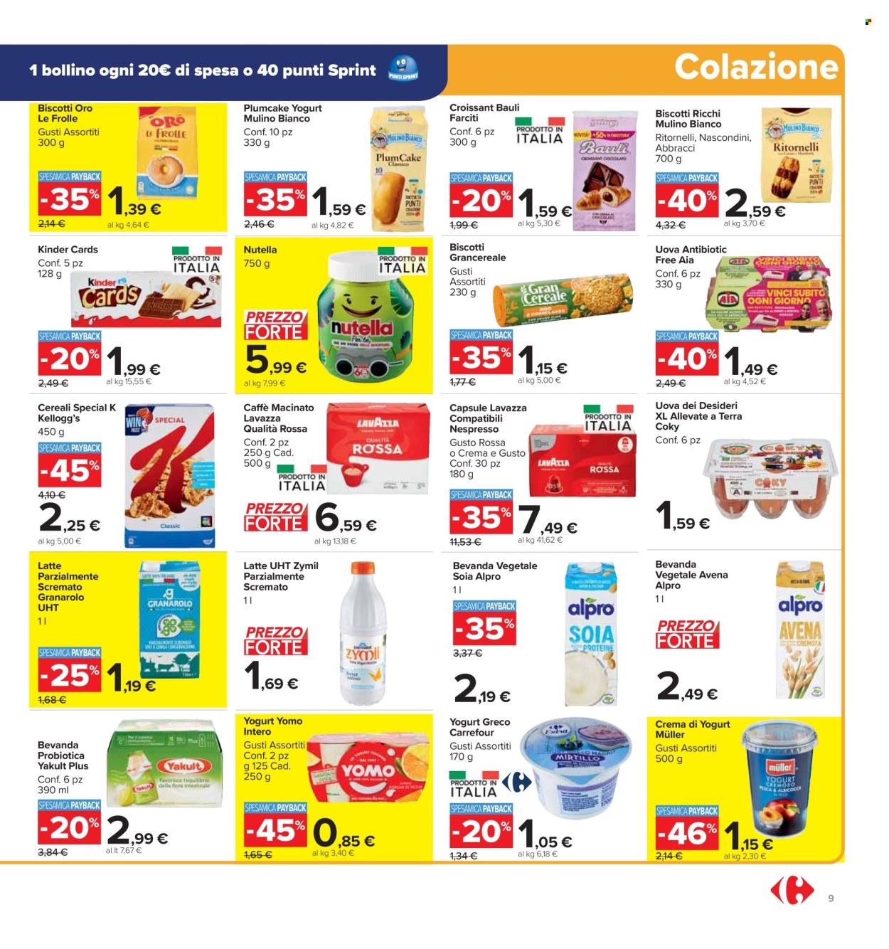 Volantino Carrefour - 26/9/2024 - 10/10/2024. Pagina 9