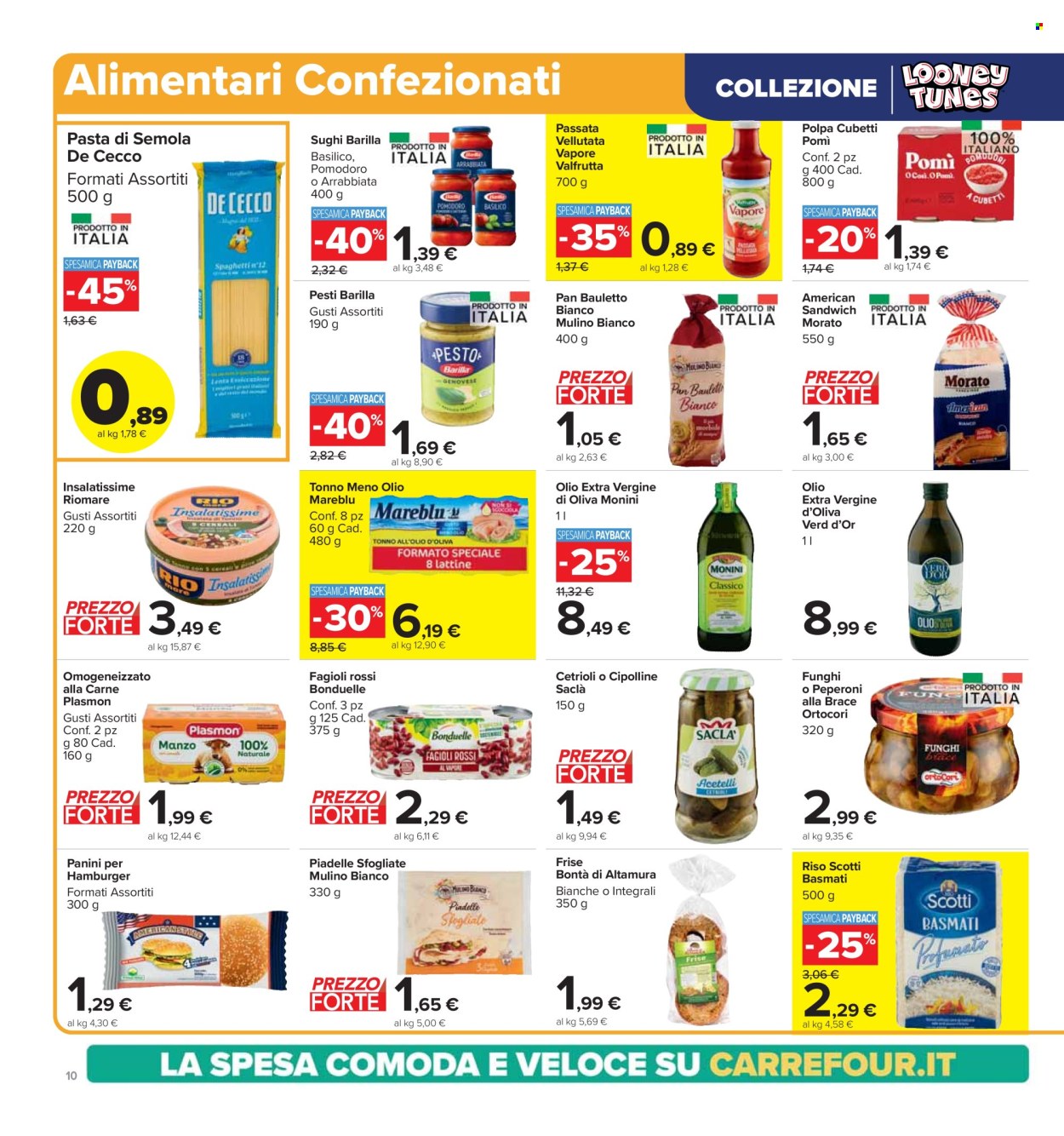 Volantino Carrefour - 26/9/2024 - 10/10/2024. Pagina 10
