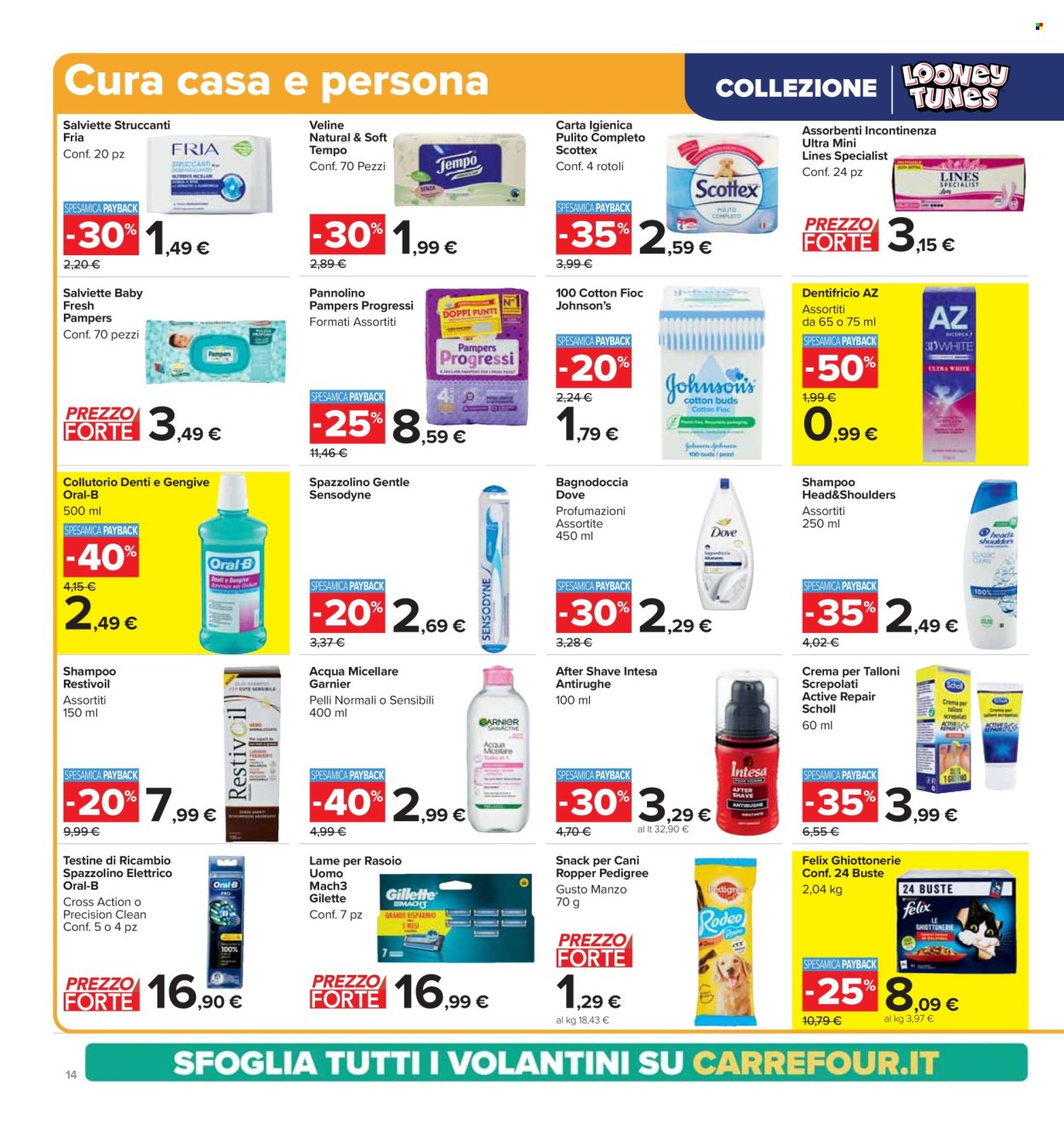 Volantino Carrefour - 26/9/2024 - 10/10/2024. Pagina 14