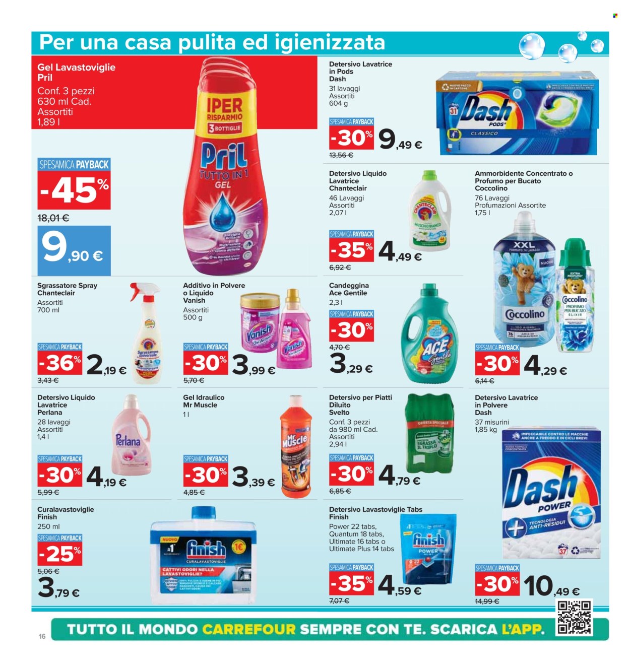 Volantino Carrefour - 26/9/2024 - 10/10/2024. Pagina 16