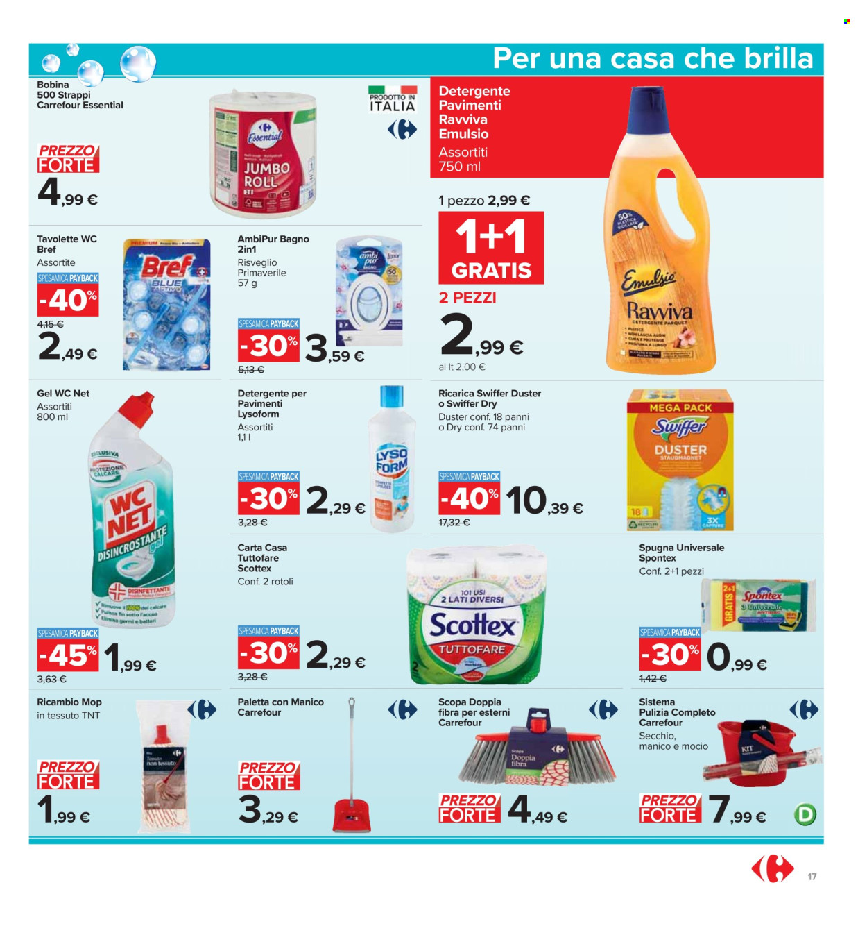 Volantino Carrefour - 26/9/2024 - 10/10/2024. Pagina 17