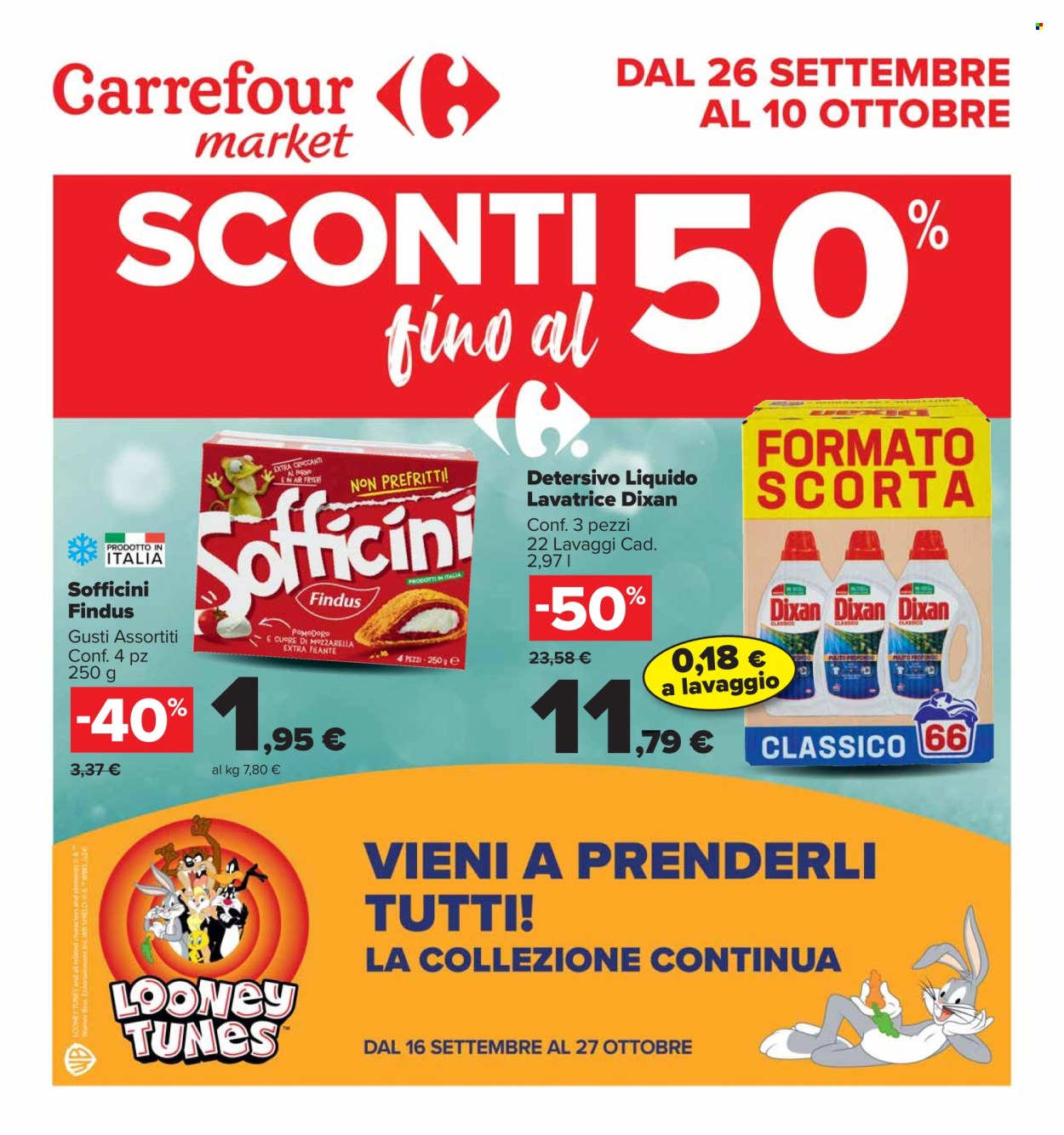 Leták Carrefour - 26.9.2024 - 10.10.2024. Strana 1