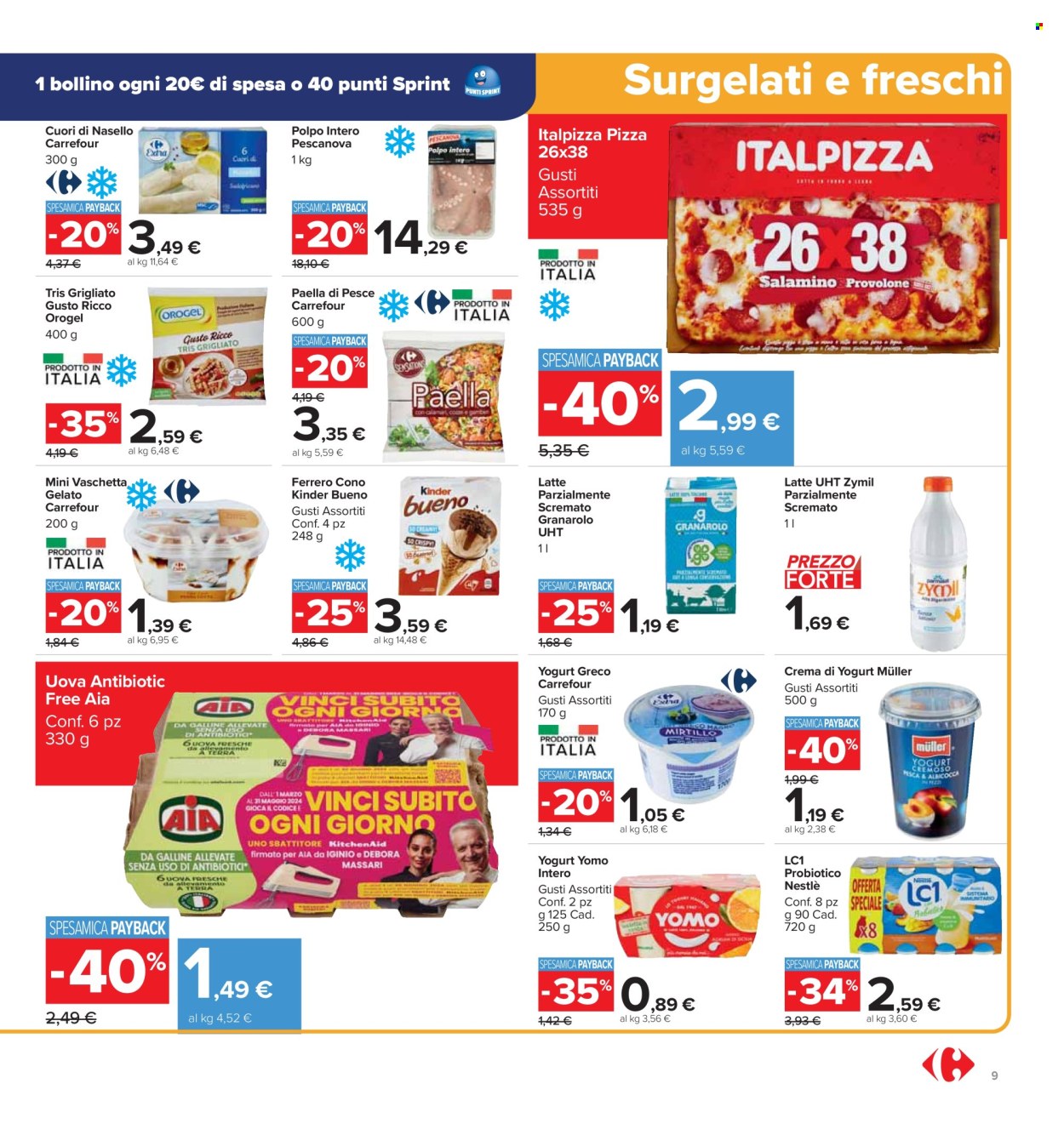 Volantino Carrefour - 26/9/2024 - 10/10/2024. Pagina 9