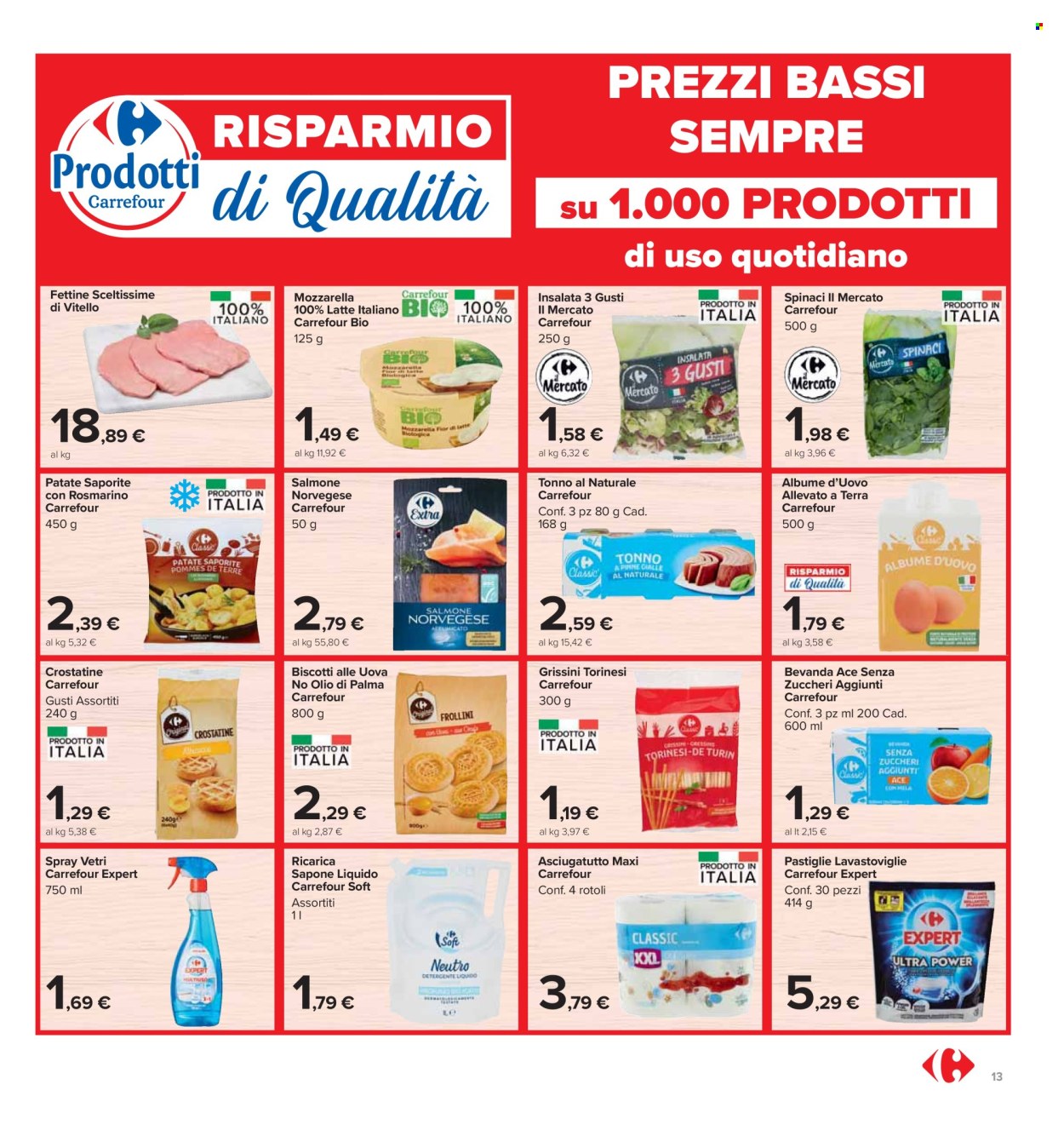 Leták Carrefour - 26.9.2024 - 10.10.2024. Strana 13
