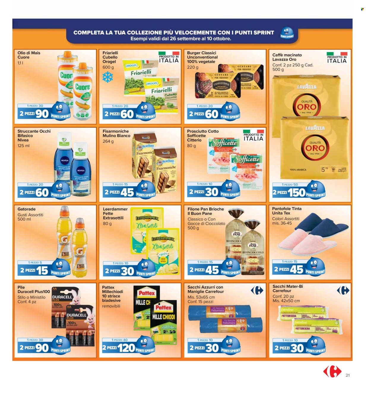 Leták Carrefour - 26.9.2024 - 10.10.2024. Strana 21