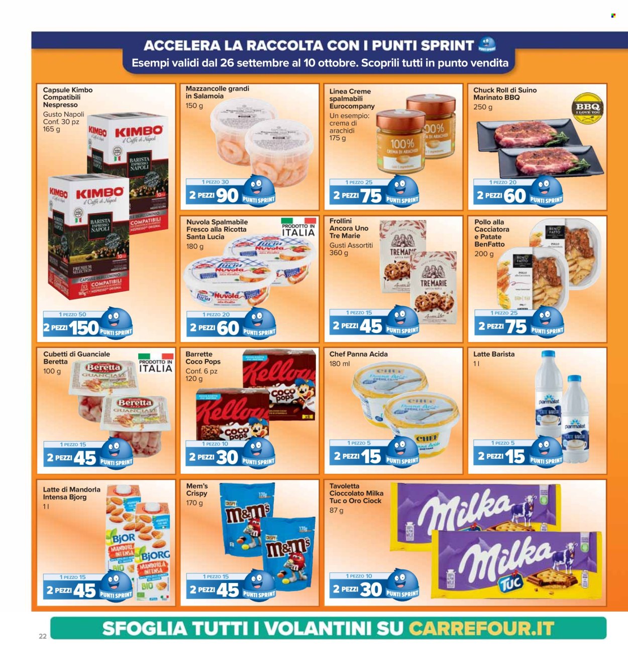 Leták Carrefour - 26.9.2024 - 10.10.2024. Strana 22
