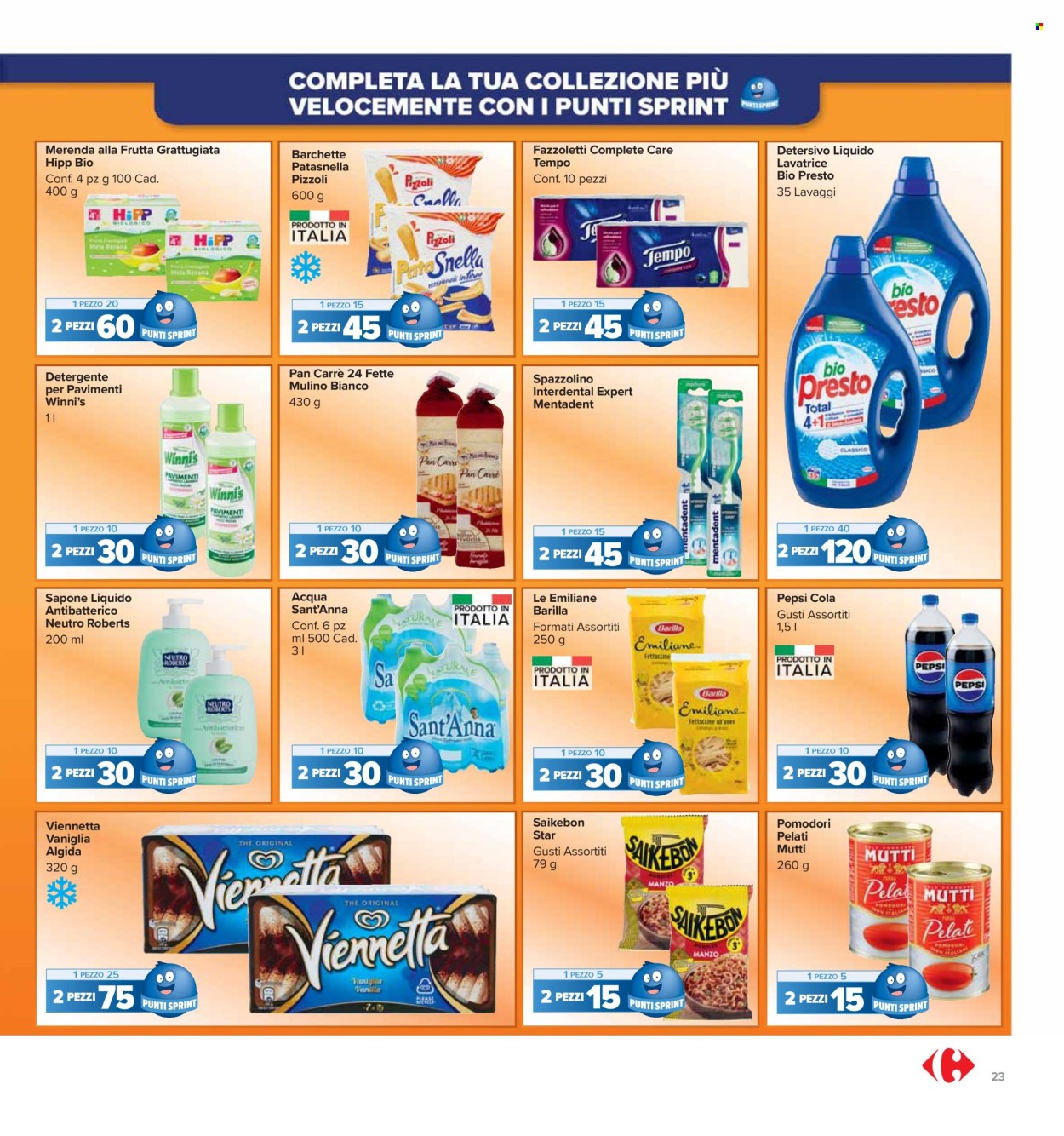 Volantino Carrefour - 26/9/2024 - 10/10/2024. Pagina 23