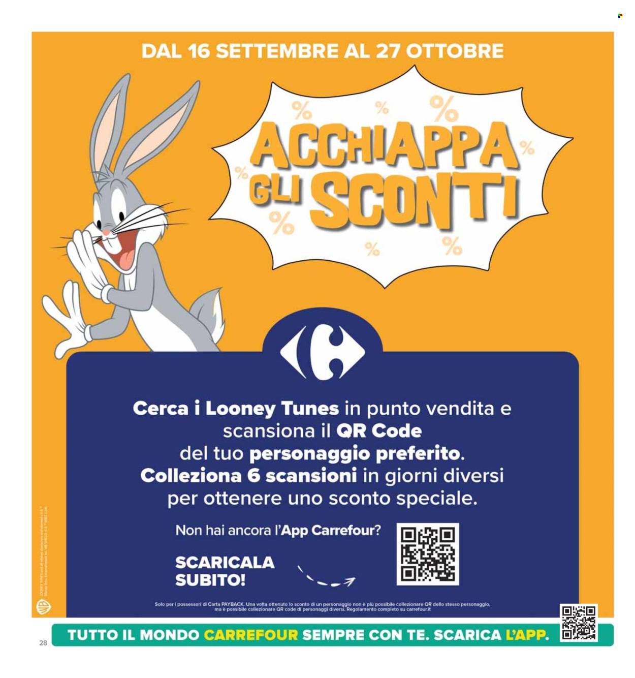 Leták Carrefour - 26.9.2024 - 10.10.2024. Strana 28