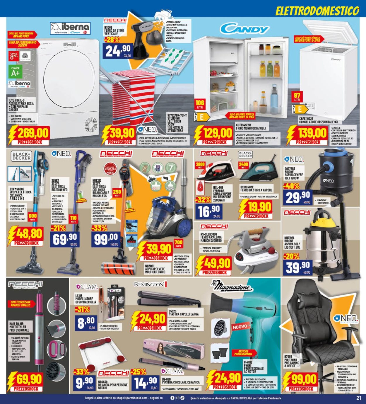 Volantino Risparmio Casa - 26/9/2024 - 12/10/2024. Pagina 21