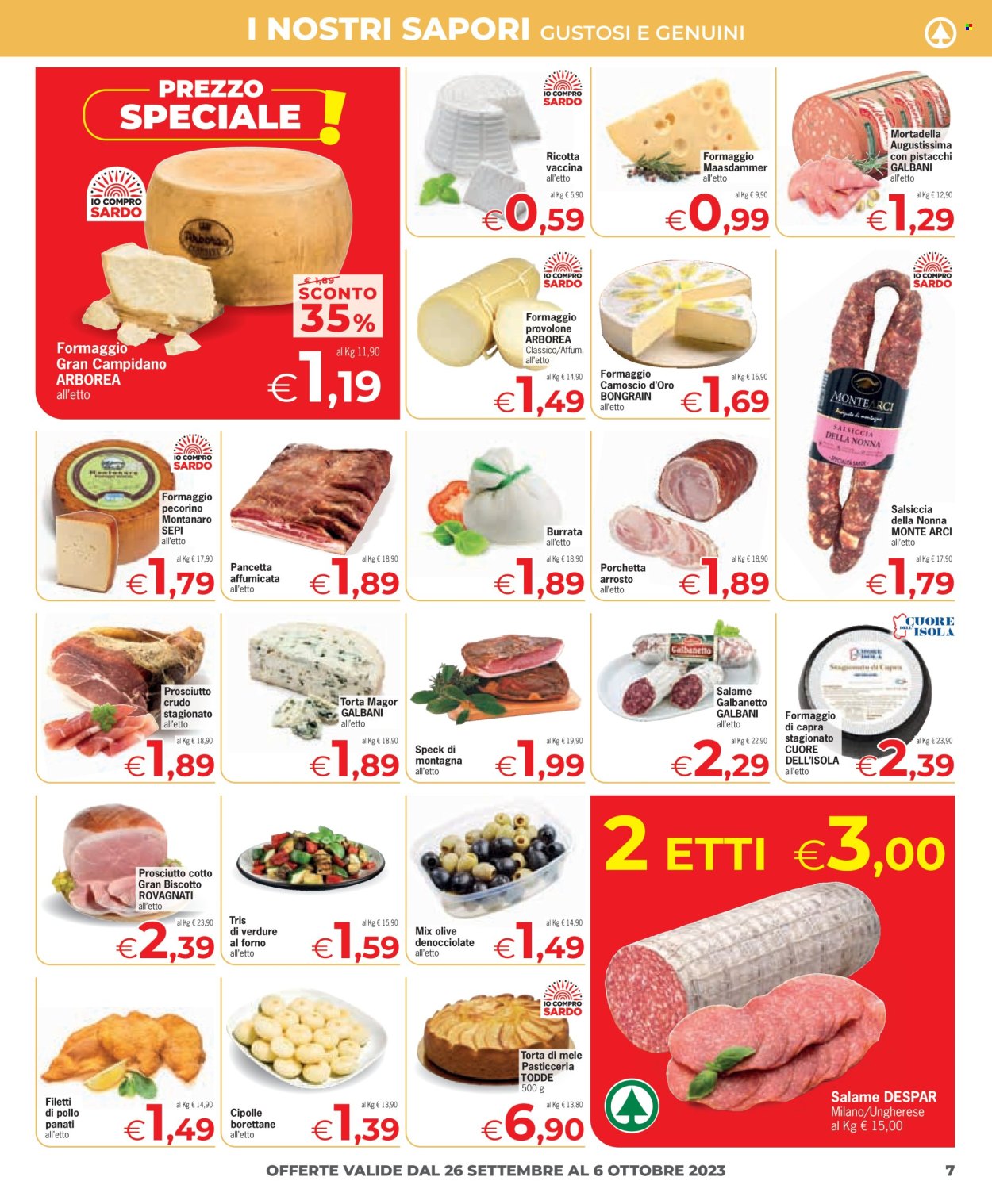 Volantino Despar - 26/9/2024 - 6/10/2024. Pagina 7