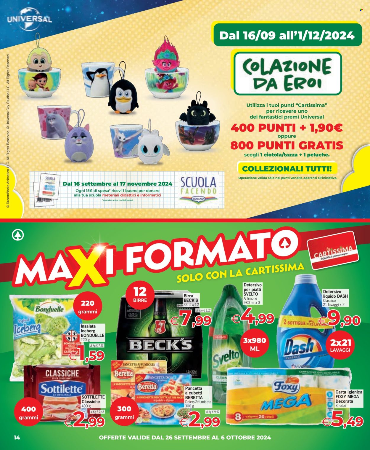 Volantino Despar - 26/9/2024 - 6/10/2024. Pagina 14