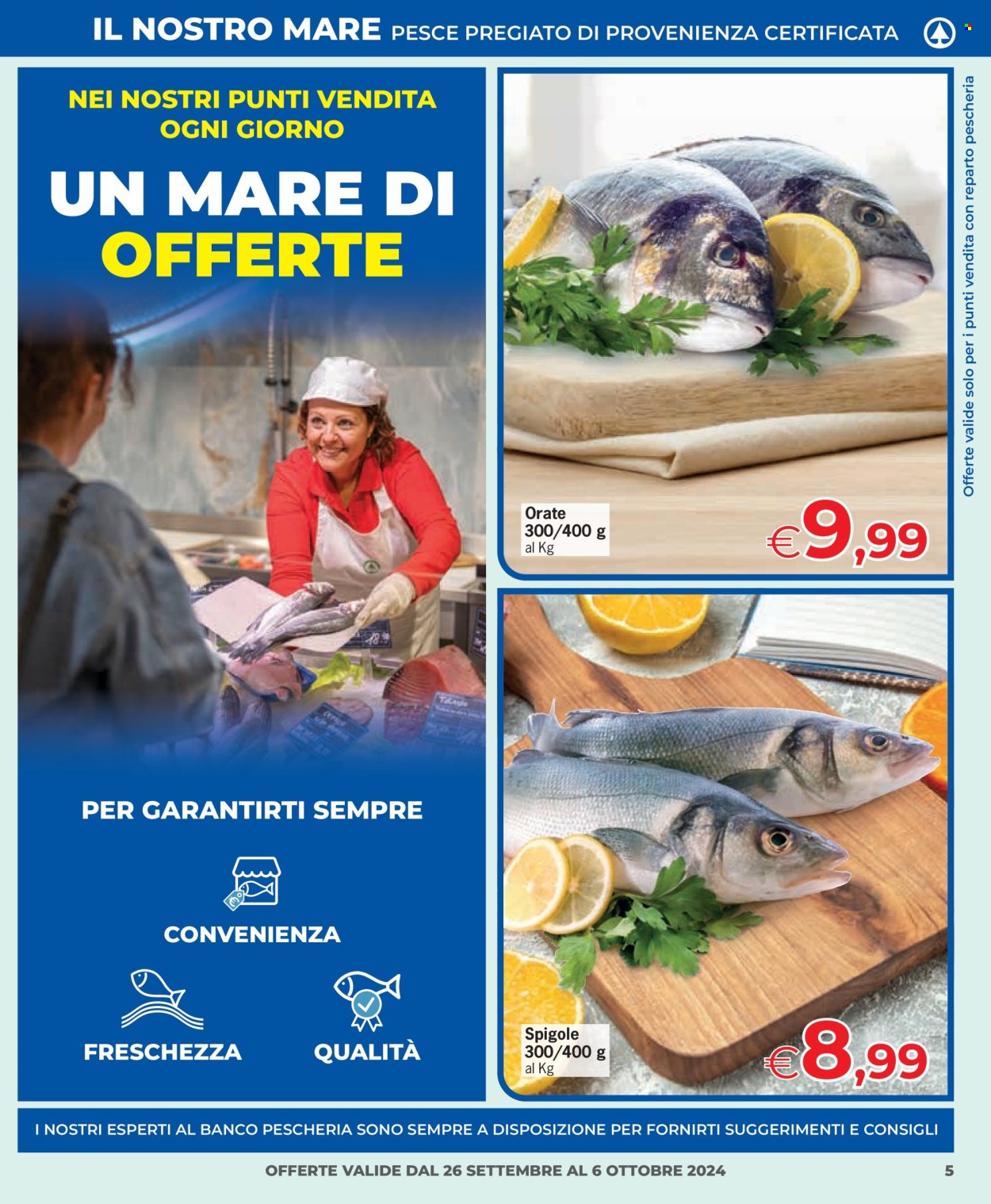 Volantino Eurospar - 26/9/2024 - 6/10/2024. Pagina 5
