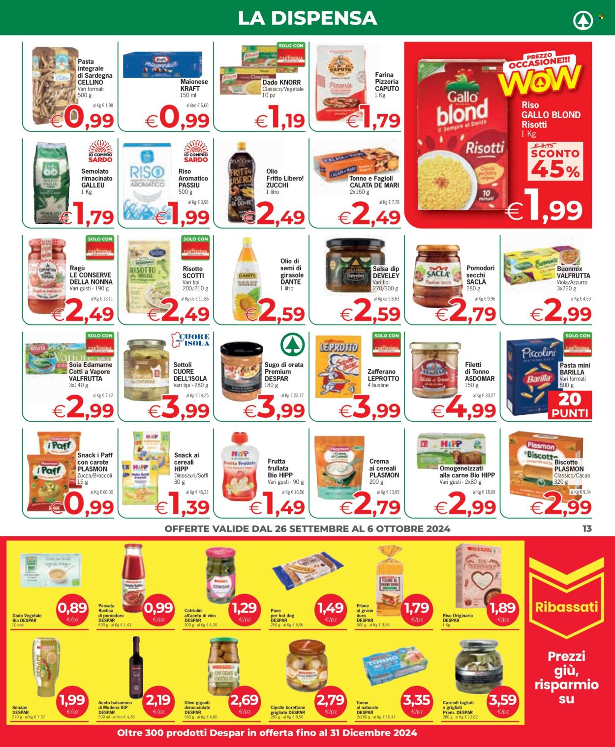 Leták Eurospar - 26.9.2024 - 6.10.2024. Strana 13