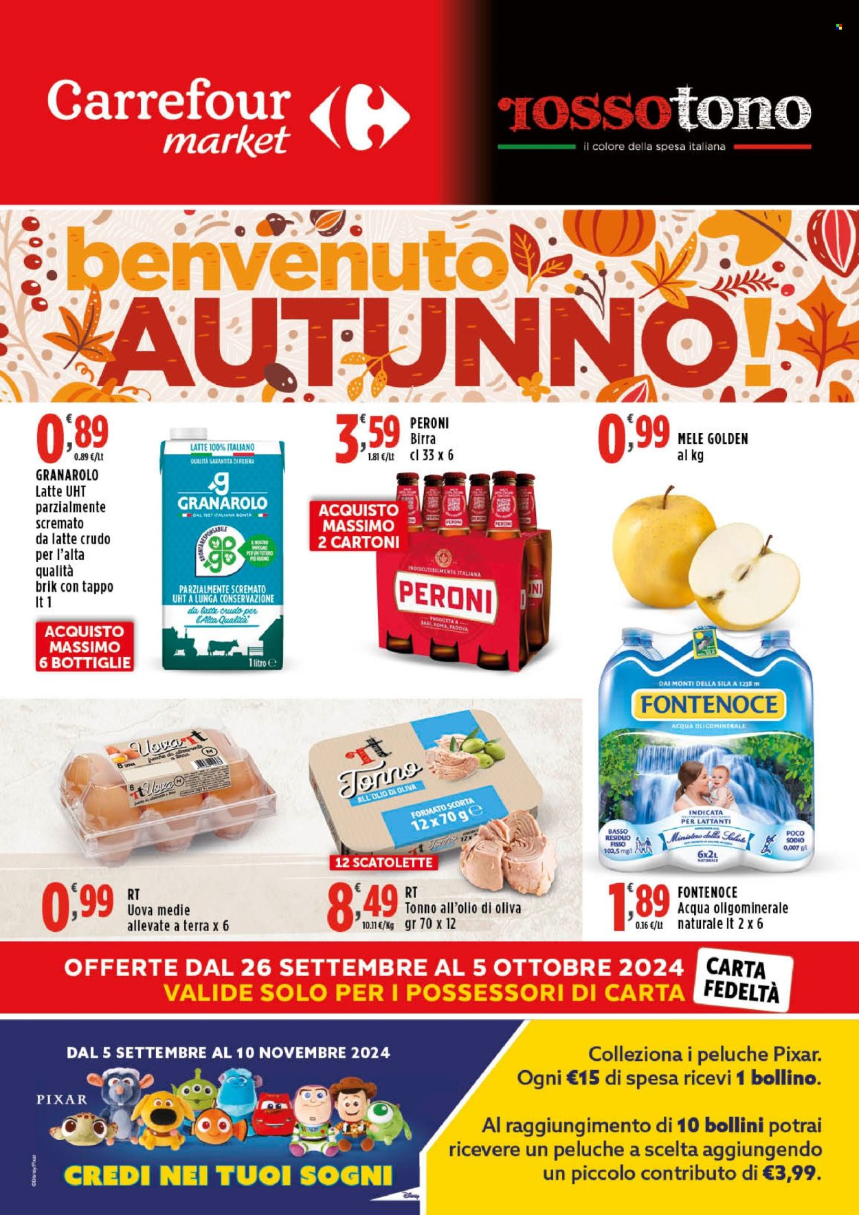 Leták Carrefour - 26.9.2024 - 5.10.2024. Strana 1