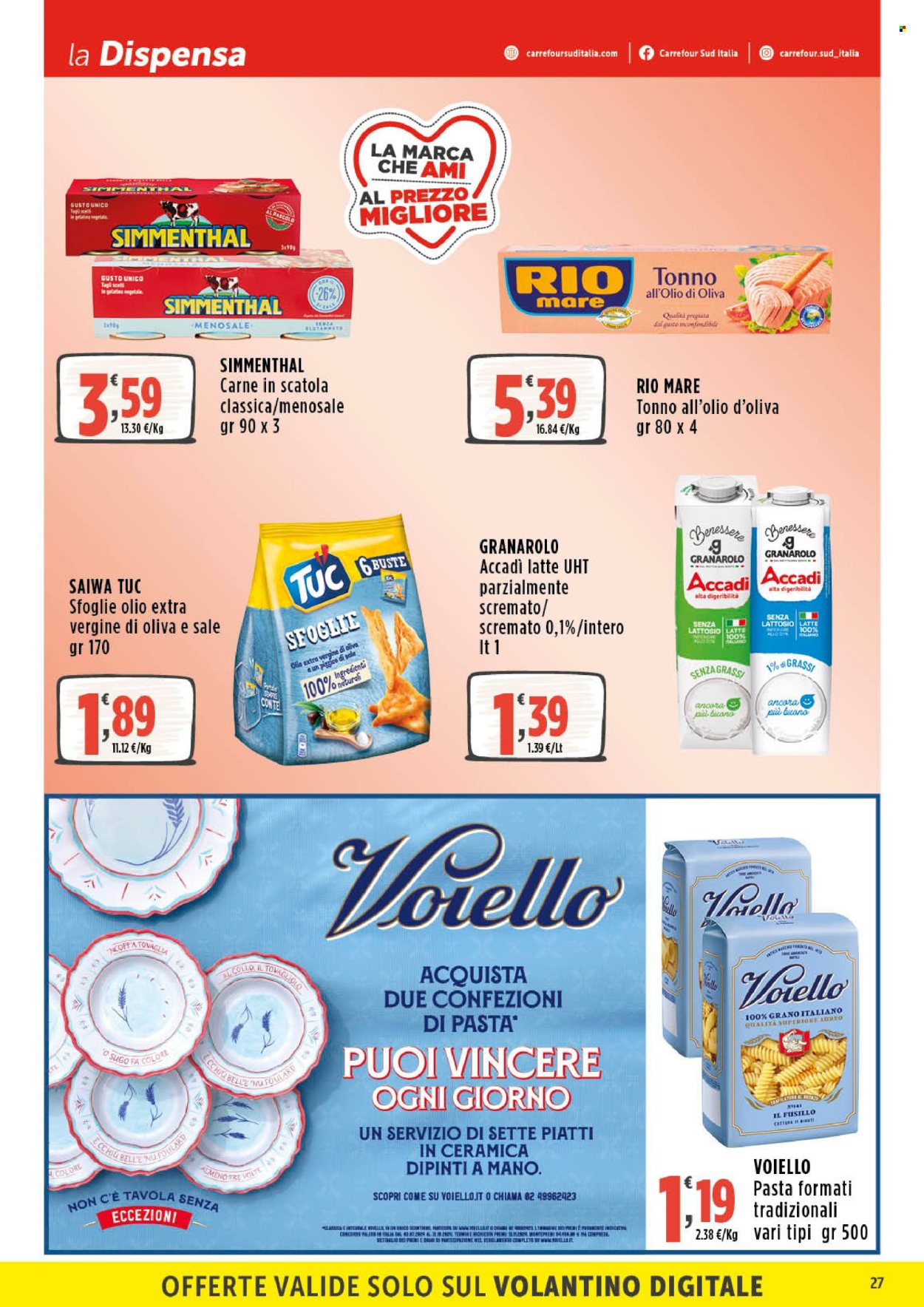 Volantino Carrefour - 26/9/2024 - 5/10/2024. Pagina 27