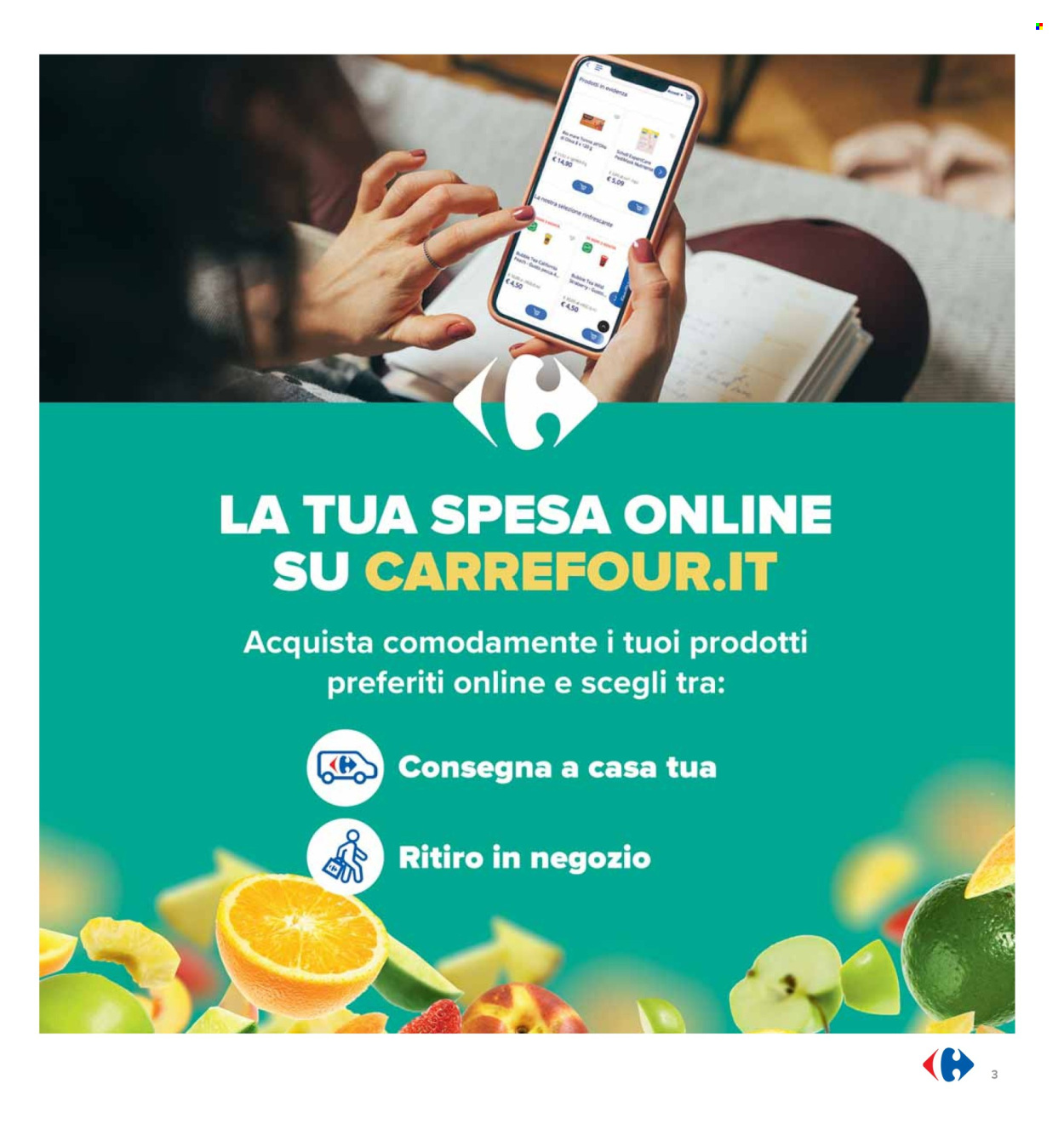 Volantino Carrefour - 26/9/2024 - 10/10/2024. Pagina 3