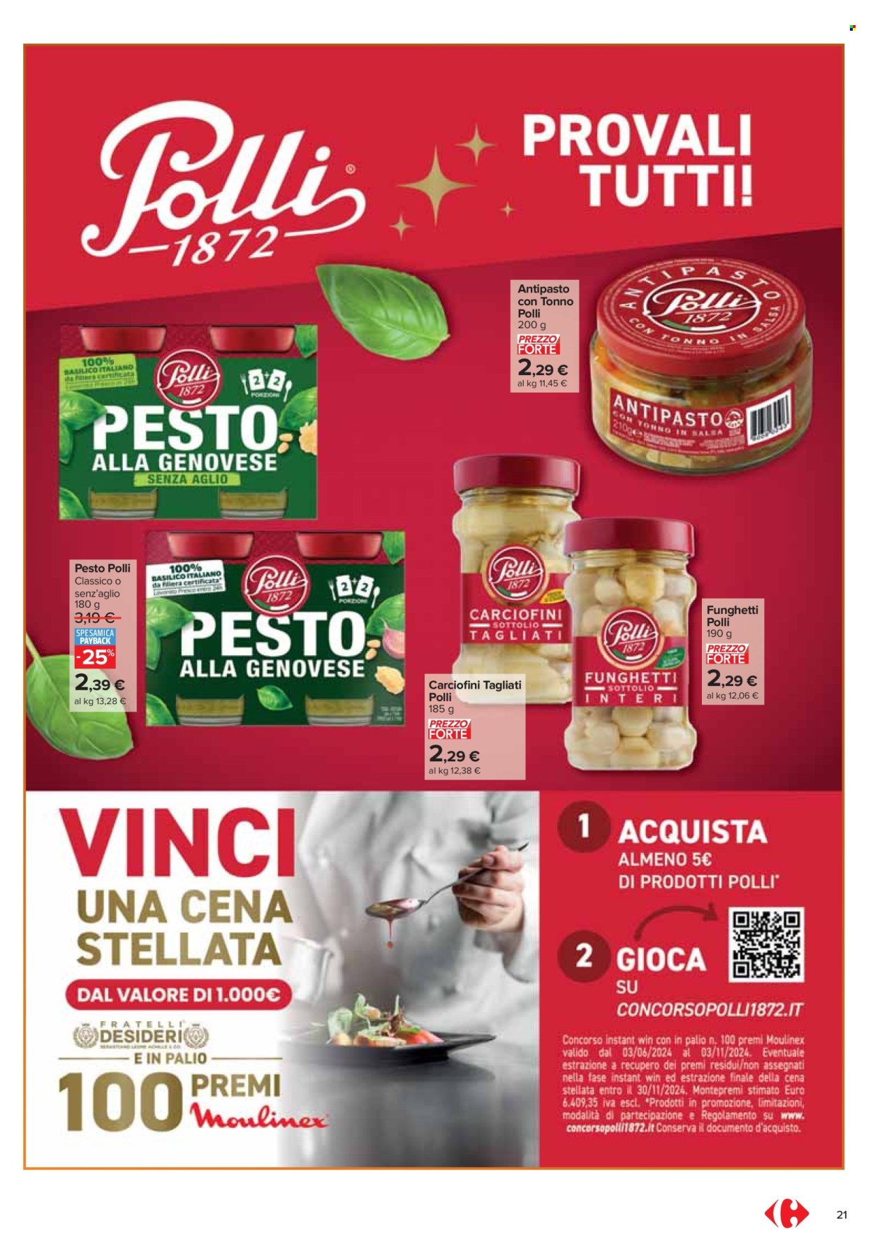 Volantino Carrefour - 26/9/2024 - 10/10/2024. Pagina 21
