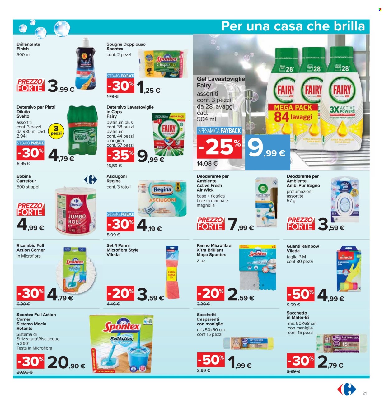 Volantino Carrefour - 26/9/2024 - 10/10/2024. Pagina 21