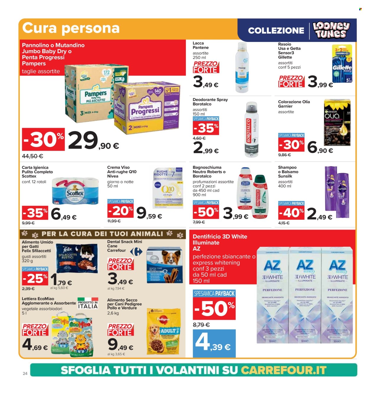Volantino Carrefour - 26/9/2024 - 10/10/2024. Pagina 24