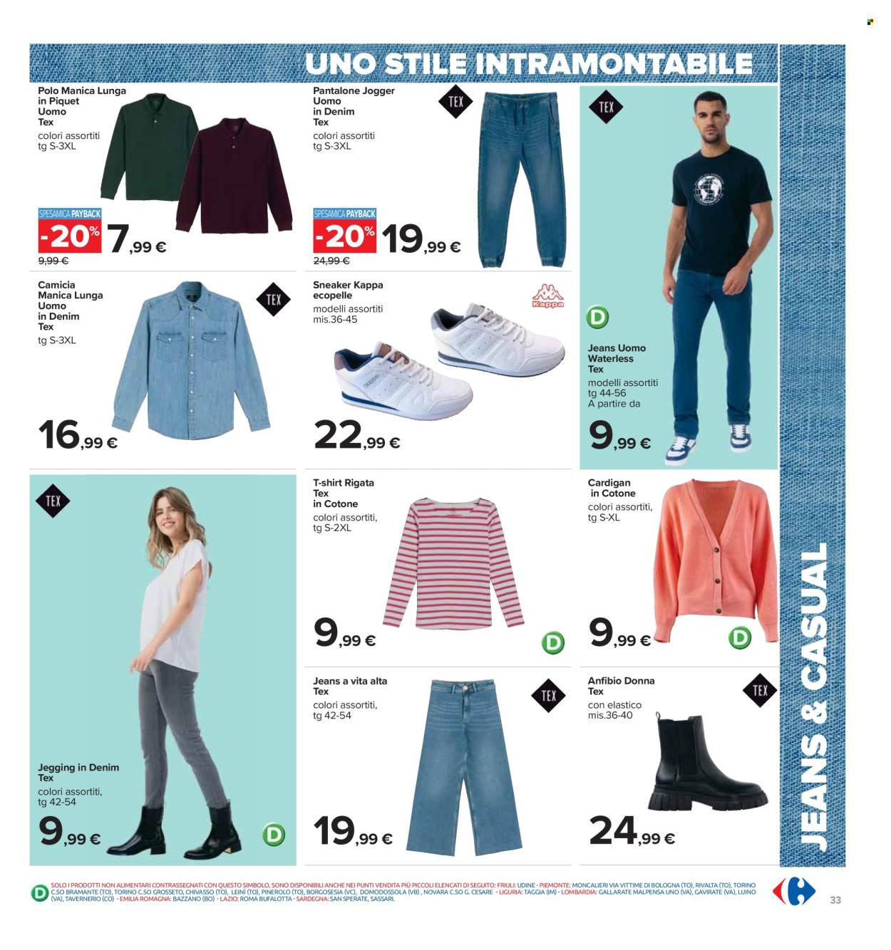 Volantino Carrefour - 26/9/2024 - 10/10/2024. Pagina 33