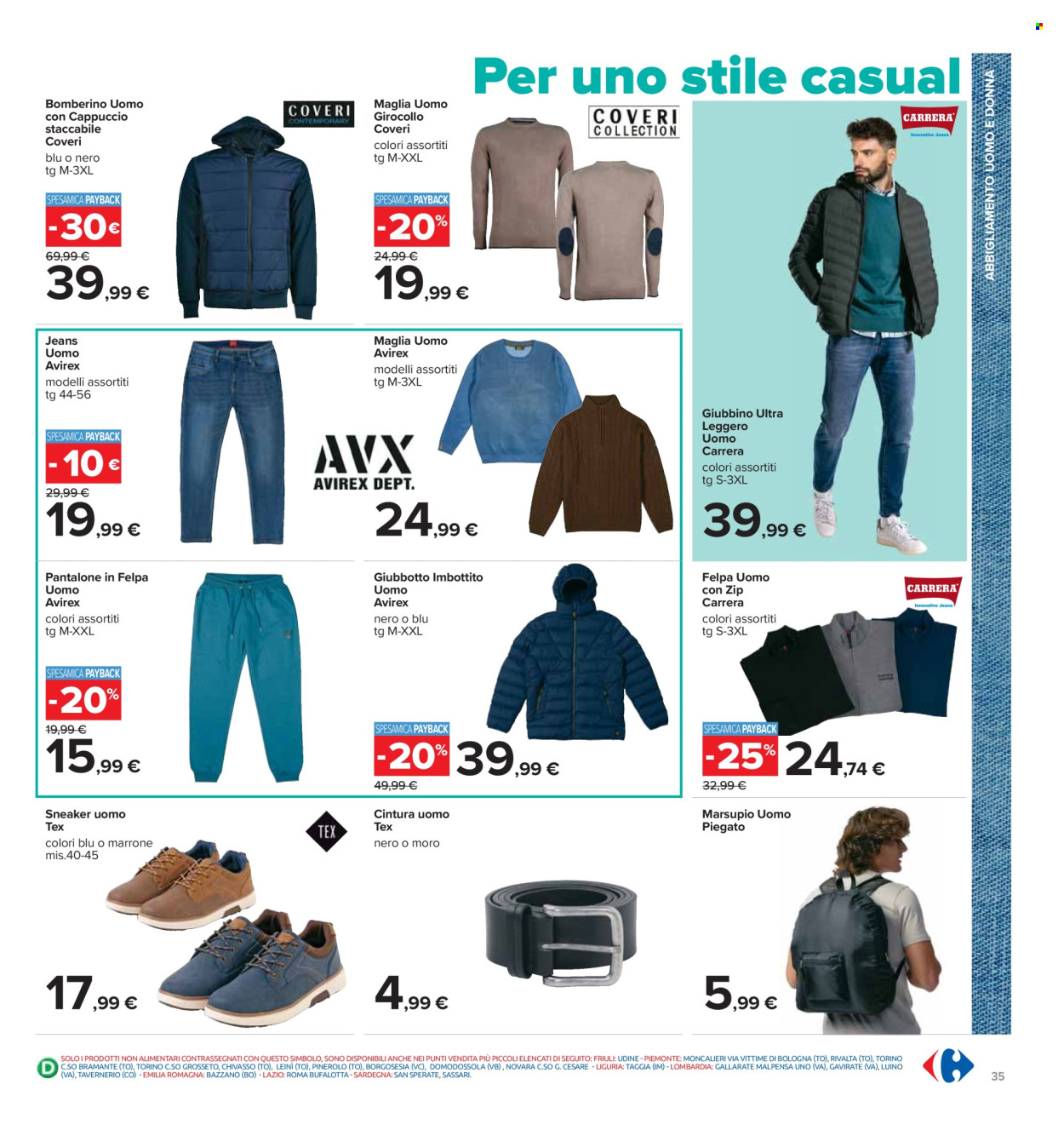 Volantino Carrefour - 26/9/2024 - 10/10/2024. Pagina 35