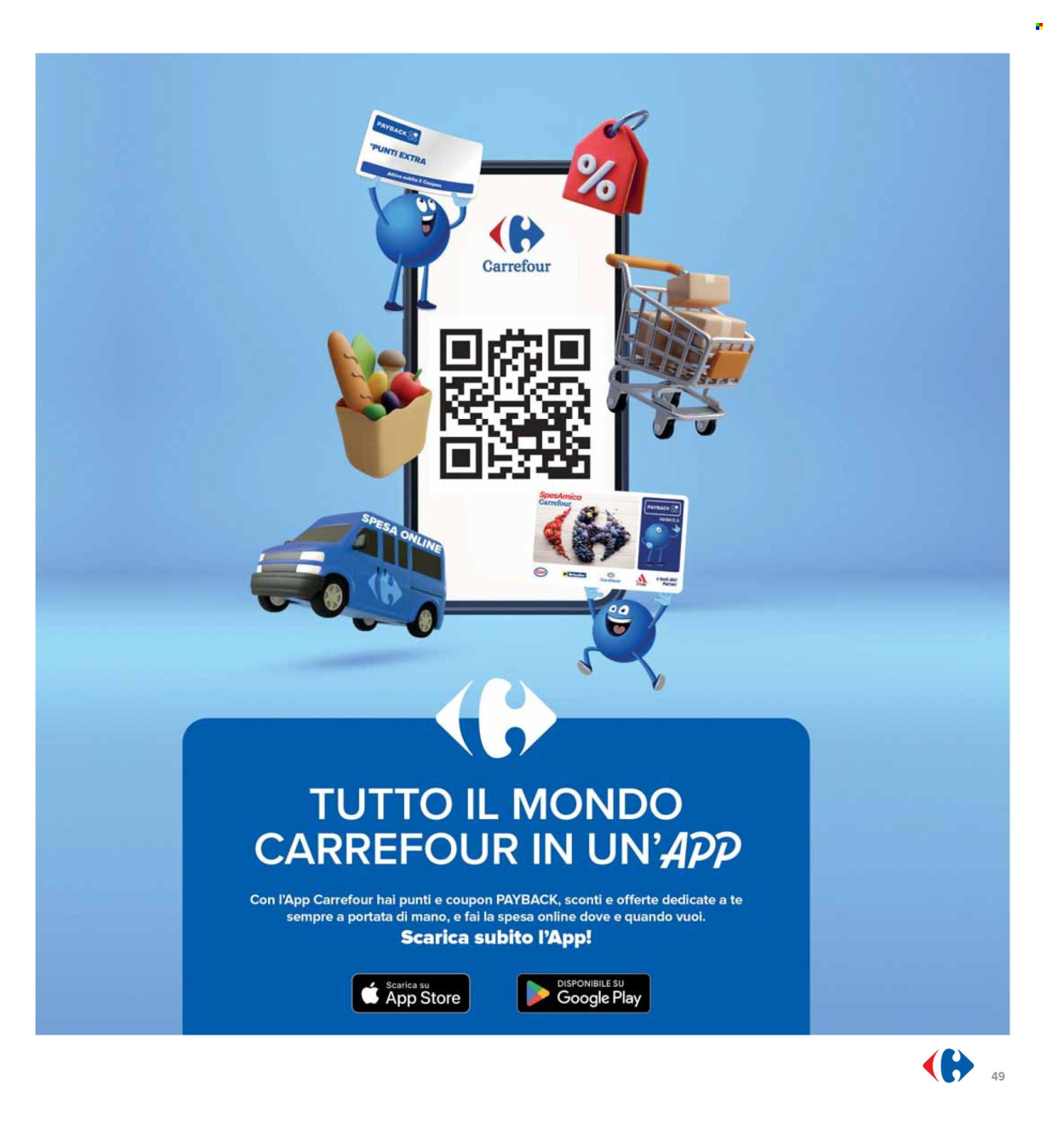 Volantino Carrefour - 26/9/2024 - 10/10/2024. Pagina 49