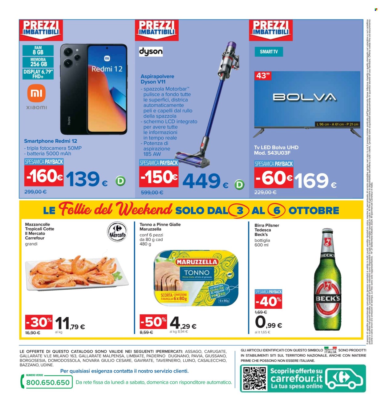 Volantino Carrefour - 26/9/2024 - 10/10/2024. Pagina 50