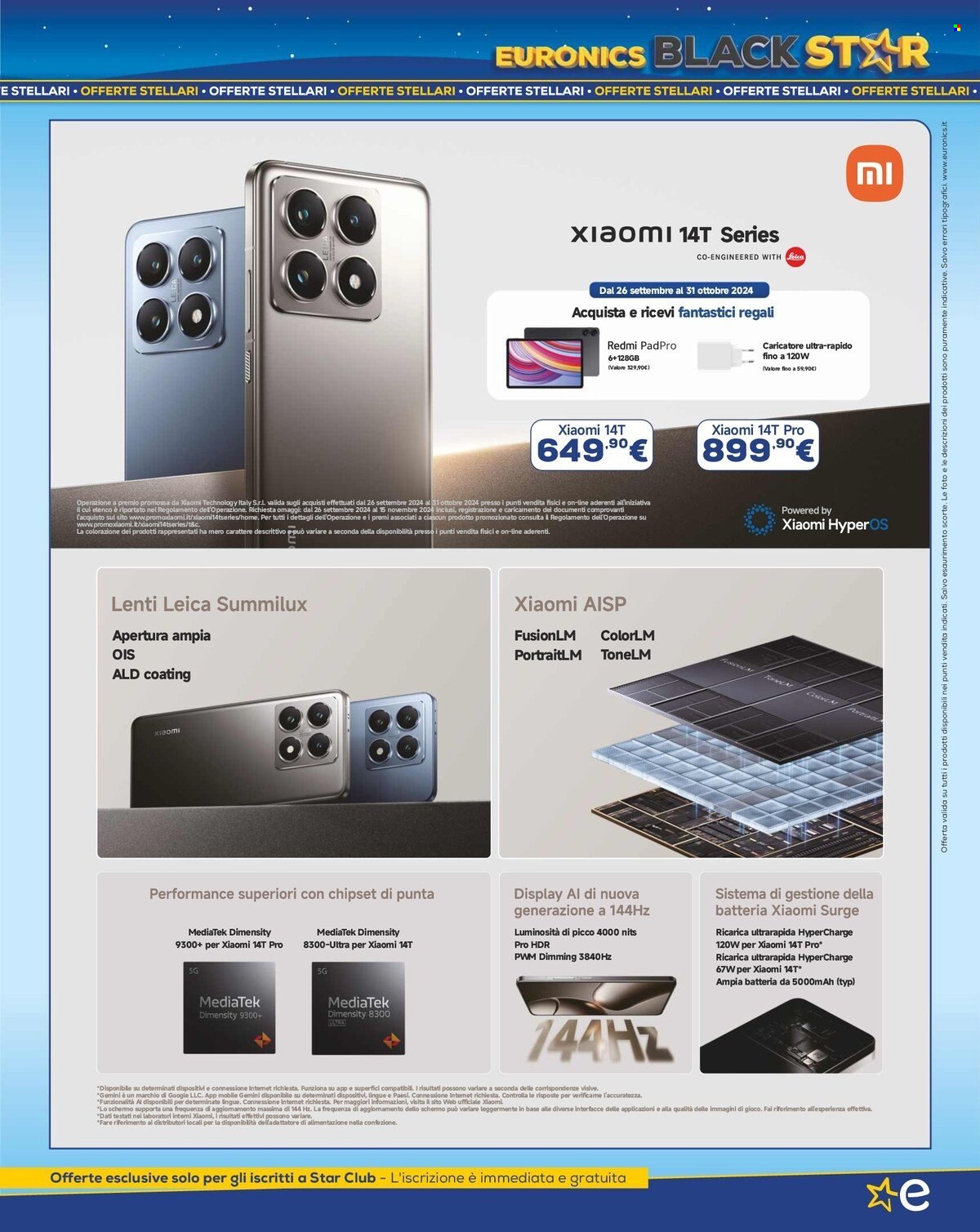 Volantino Euronics - 26/9/2024 - 9/10/2024. Pagina 9