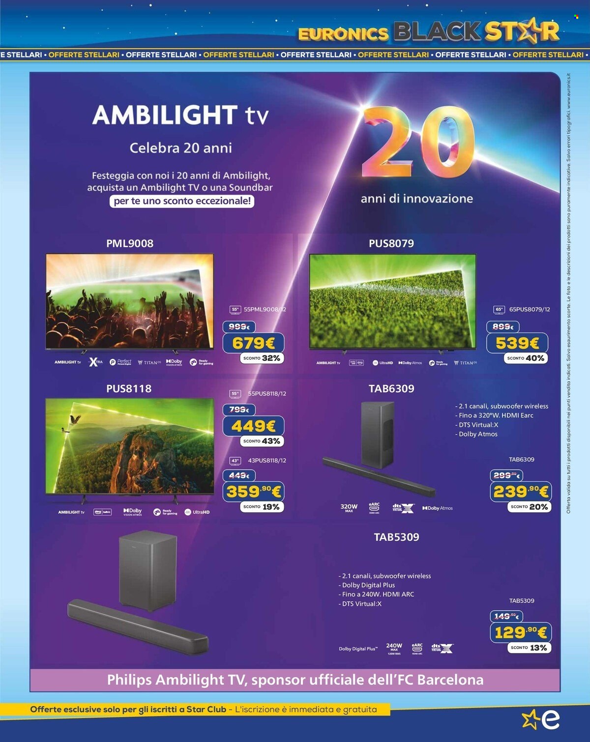 Volantino Euronics - 26/9/2024 - 9/10/2024. Pagina 18