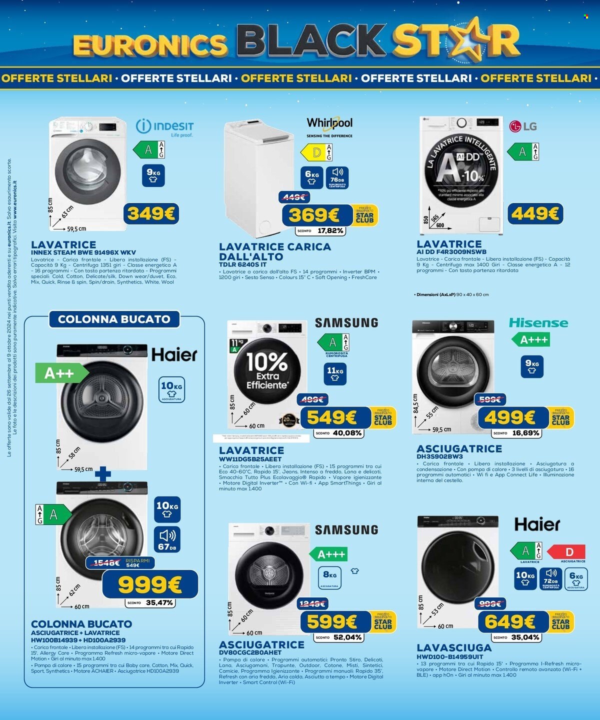 Volantino Euronics - 26/9/2024 - 9/10/2024. Pagina 20