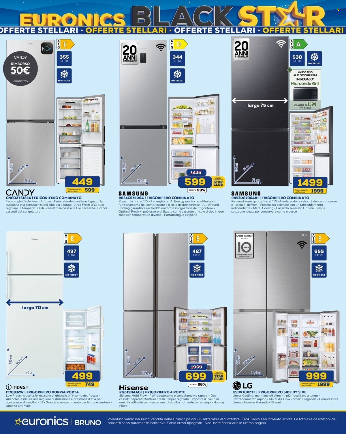 Volantino Euronics - 26/9/2024 - 9/10/2024. Pagina 14
