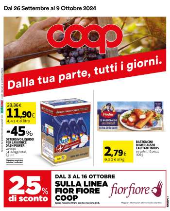 Volantino Coop - 26/9/2024 - 9/10/2024.