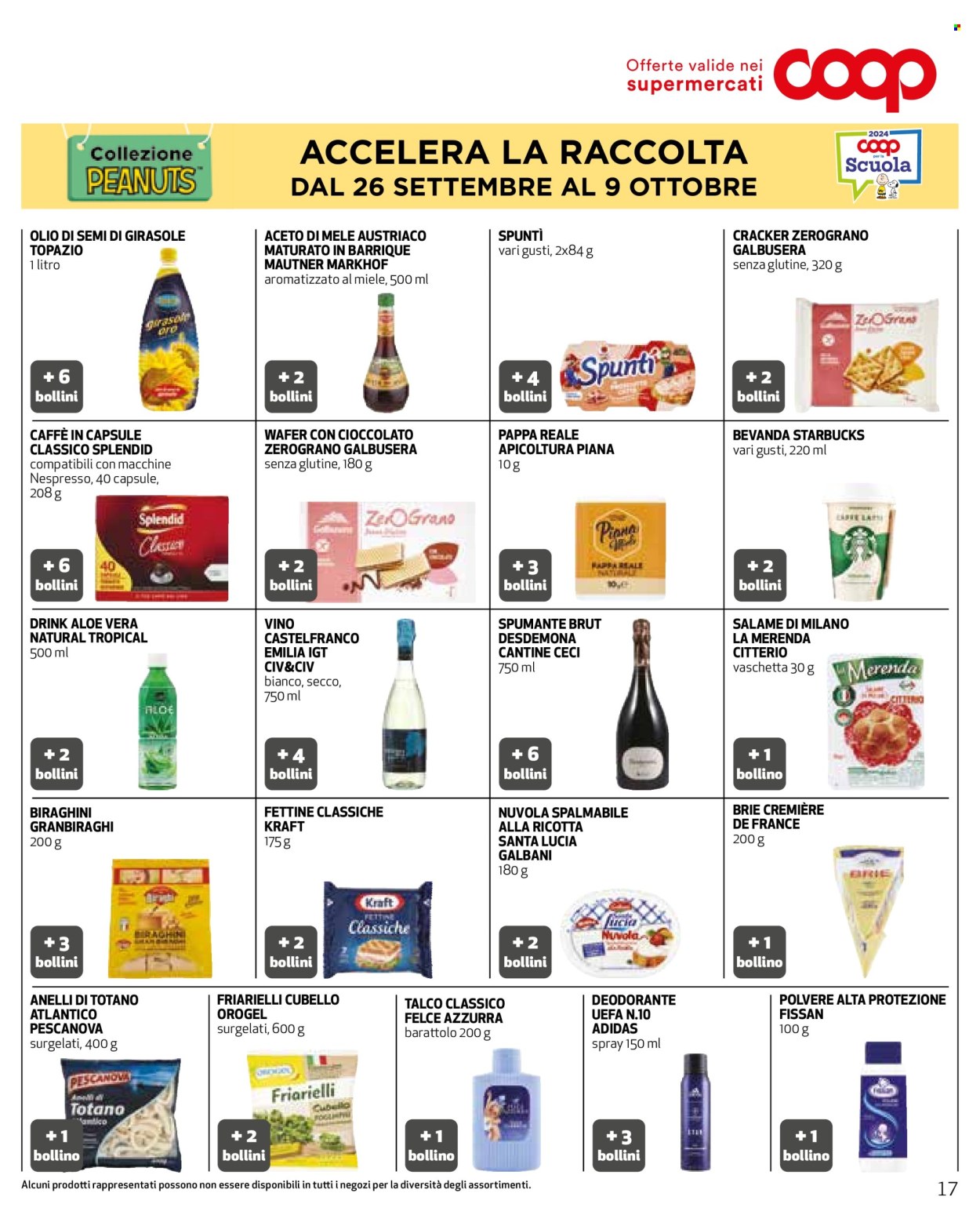 Volantino Coop - 26/9/2024 - 9/10/2024. Pagina 17