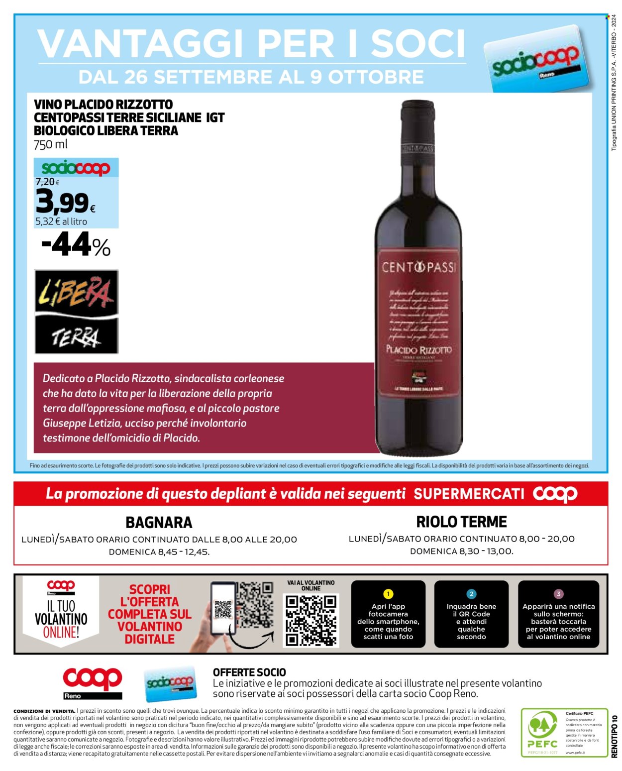 Volantino Coop - 26/9/2024 - 9/10/2024. Pagina 22