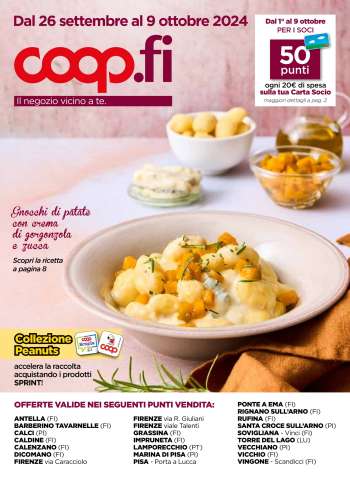 Volantino Coop - 25/9/2024 - 8/10/2024.