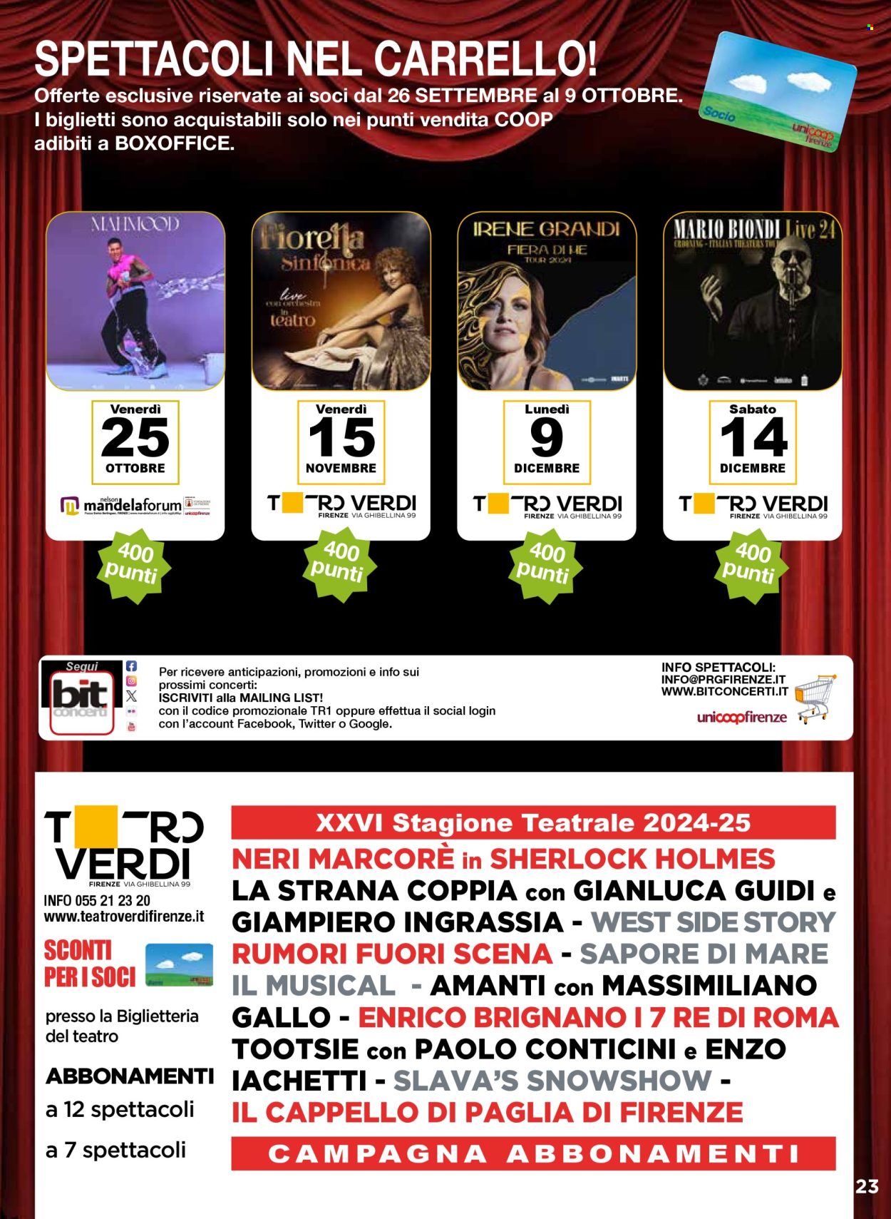 Volantino Coop - 25/9/2024 - 8/10/2024. Pagina 23