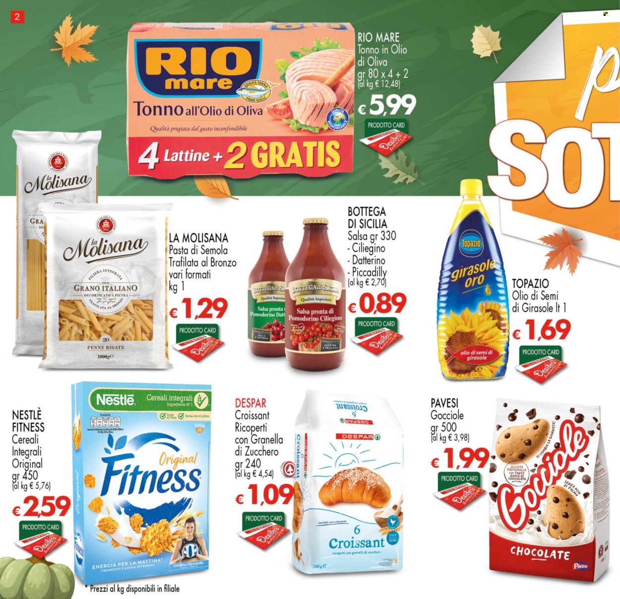 Leták Eurospar - 26.9.2024 - 9.10.2024. Strana 2