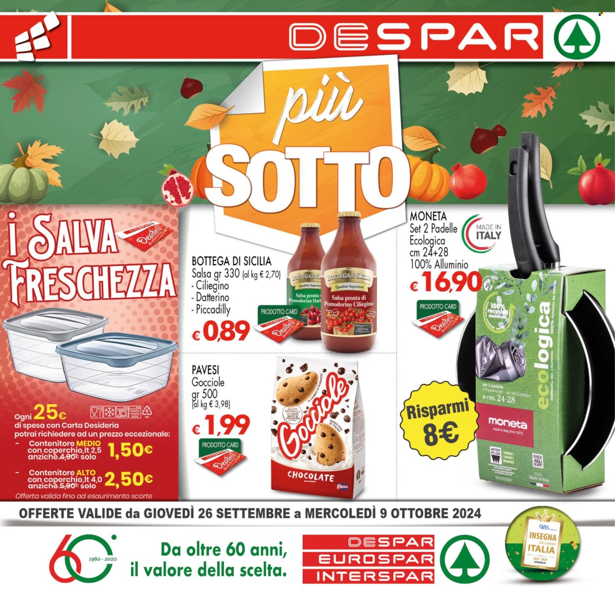 Volantino Interspar - 26/9/2024 - 9/10/2024. Pagina 1