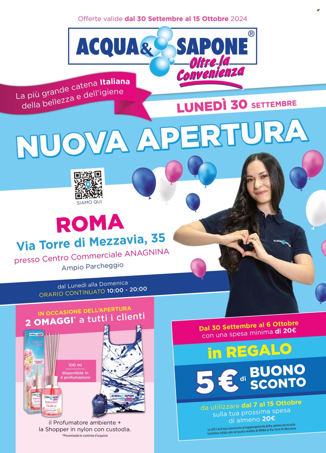 Volantino Acqua & Sapone - 30/9/2024 - 15/10/2024. Pagina 1