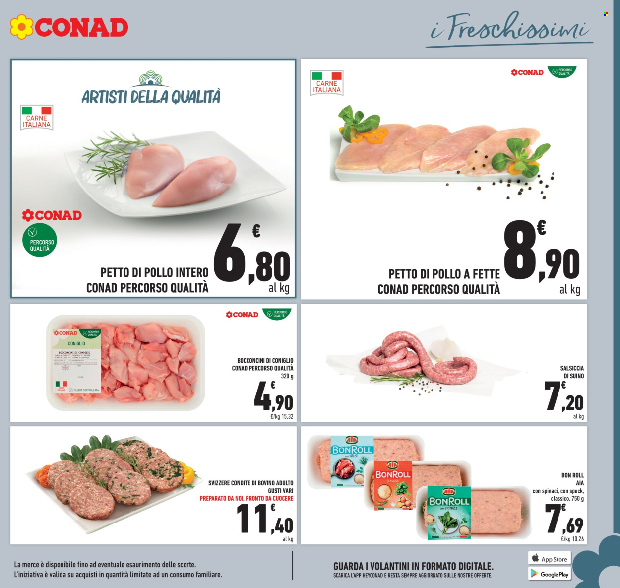 Leták Conad - 26.9.2024 - 2.10.2024. Strana 3