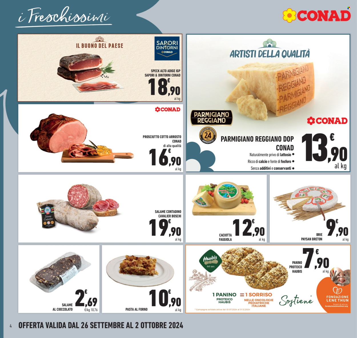 Leták Conad - 26.9.2024 - 2.10.2024. Strana 4