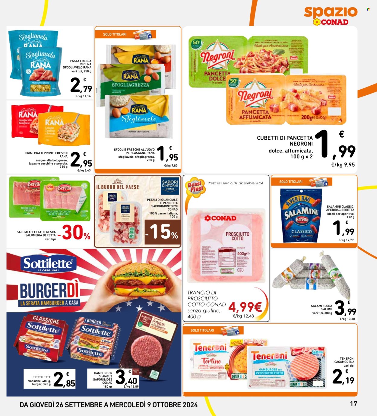 Volantino Spazio Conad - 26/9/2024 - 9/10/2024. Pagina 17