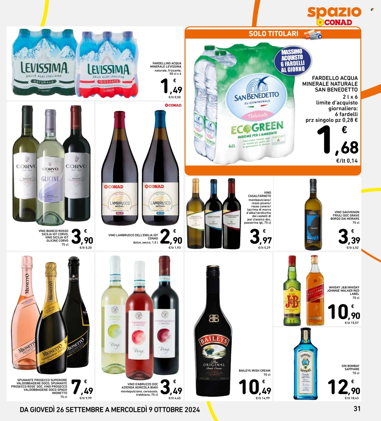 Volantino Spazio Conad - 26/9/2024 - 9/10/2024. Pagina 31