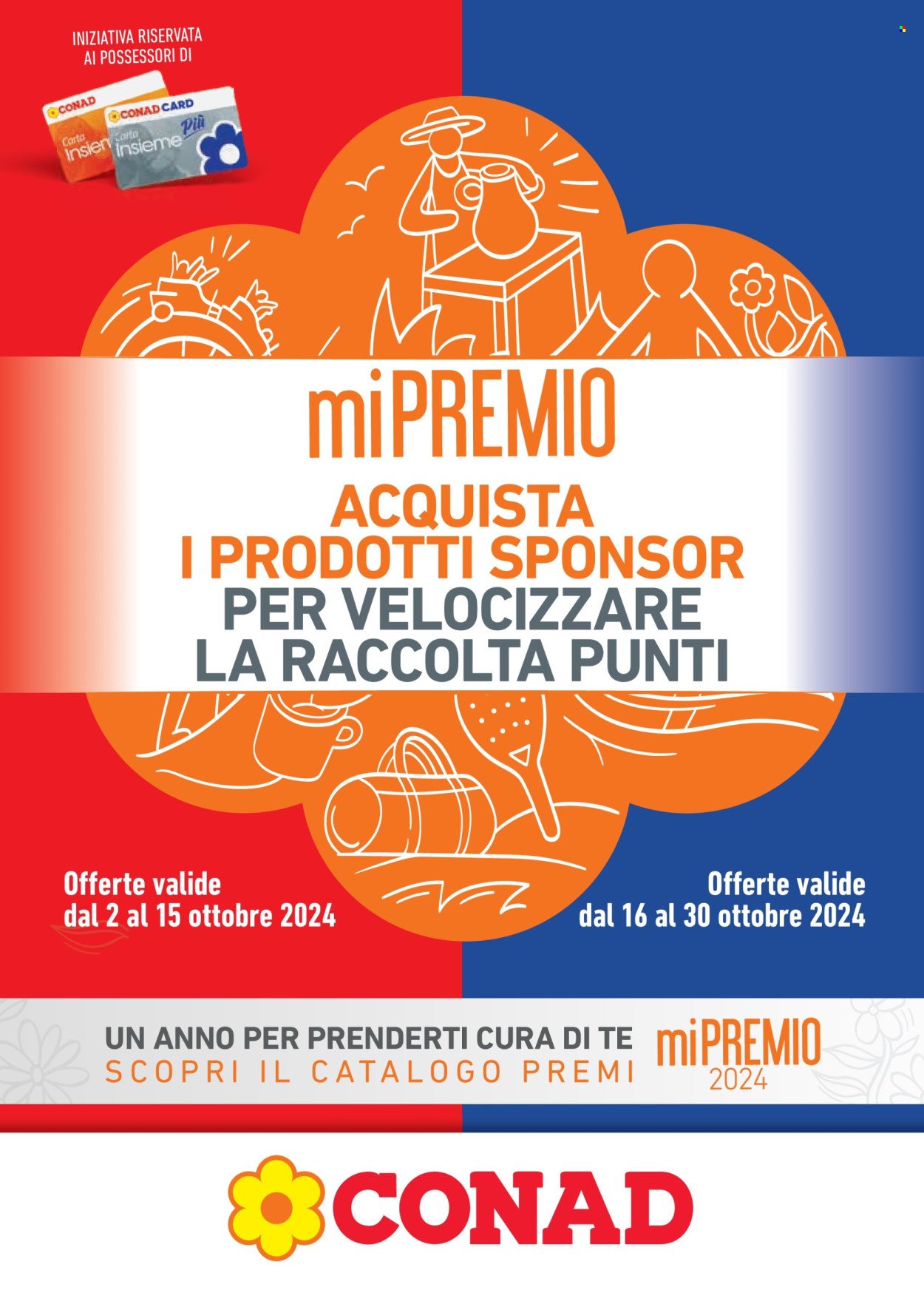 Volantino Conad - 2/10/2024 - 30/10/2024. Pagina 1