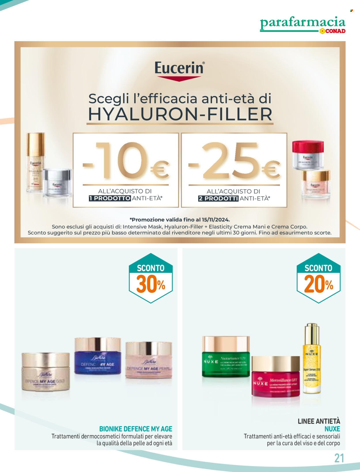 Volantino Conad - 27/9/2024 - 4/11/2024. Pagina 21