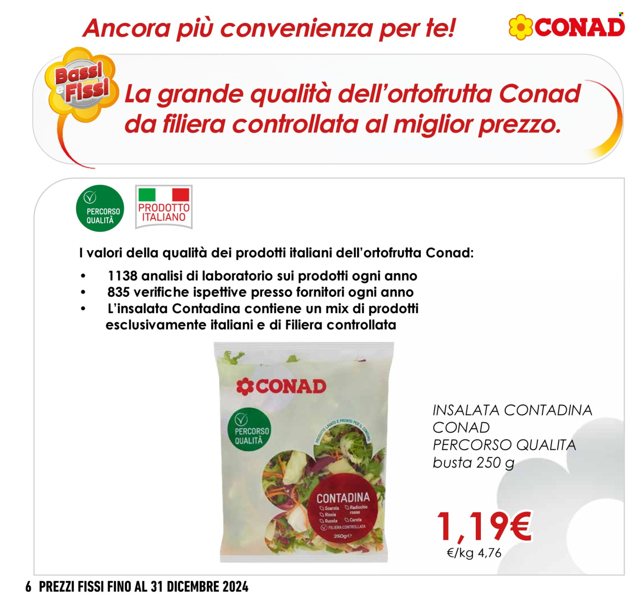 Volantino Conad - 1/9/2024 - 31/12/2024. Pagina 6