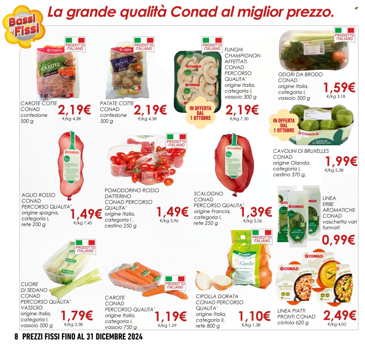 Volantino Conad - 1/9/2024 - 31/12/2024. Pagina 8