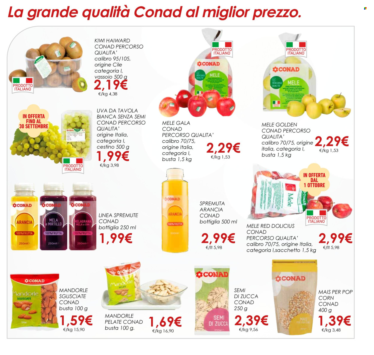 Leták Conad - 1.9.2024 - 31.12.2024. Strana 9