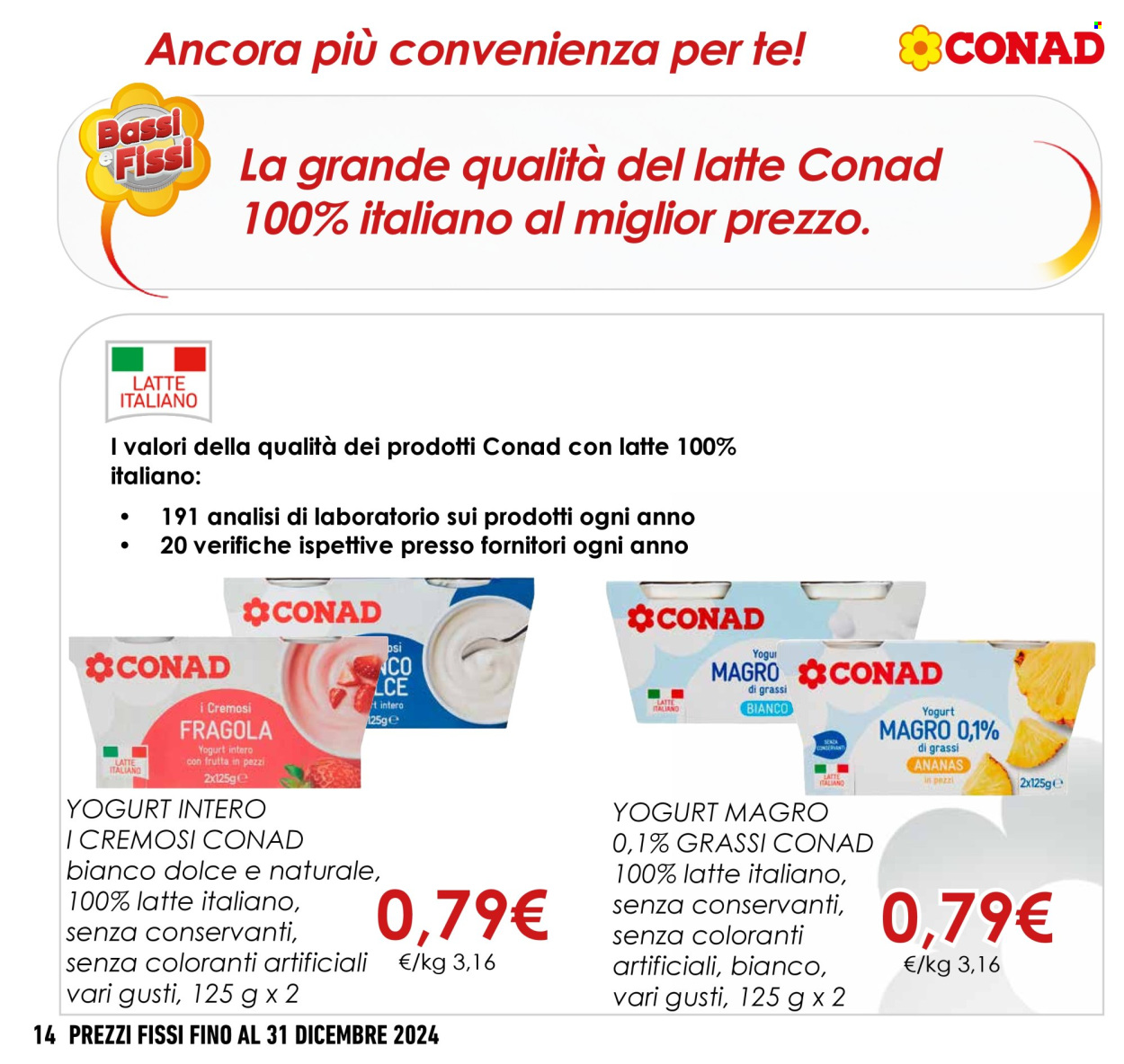 Volantino Conad - 1/9/2024 - 31/12/2024. Pagina 14