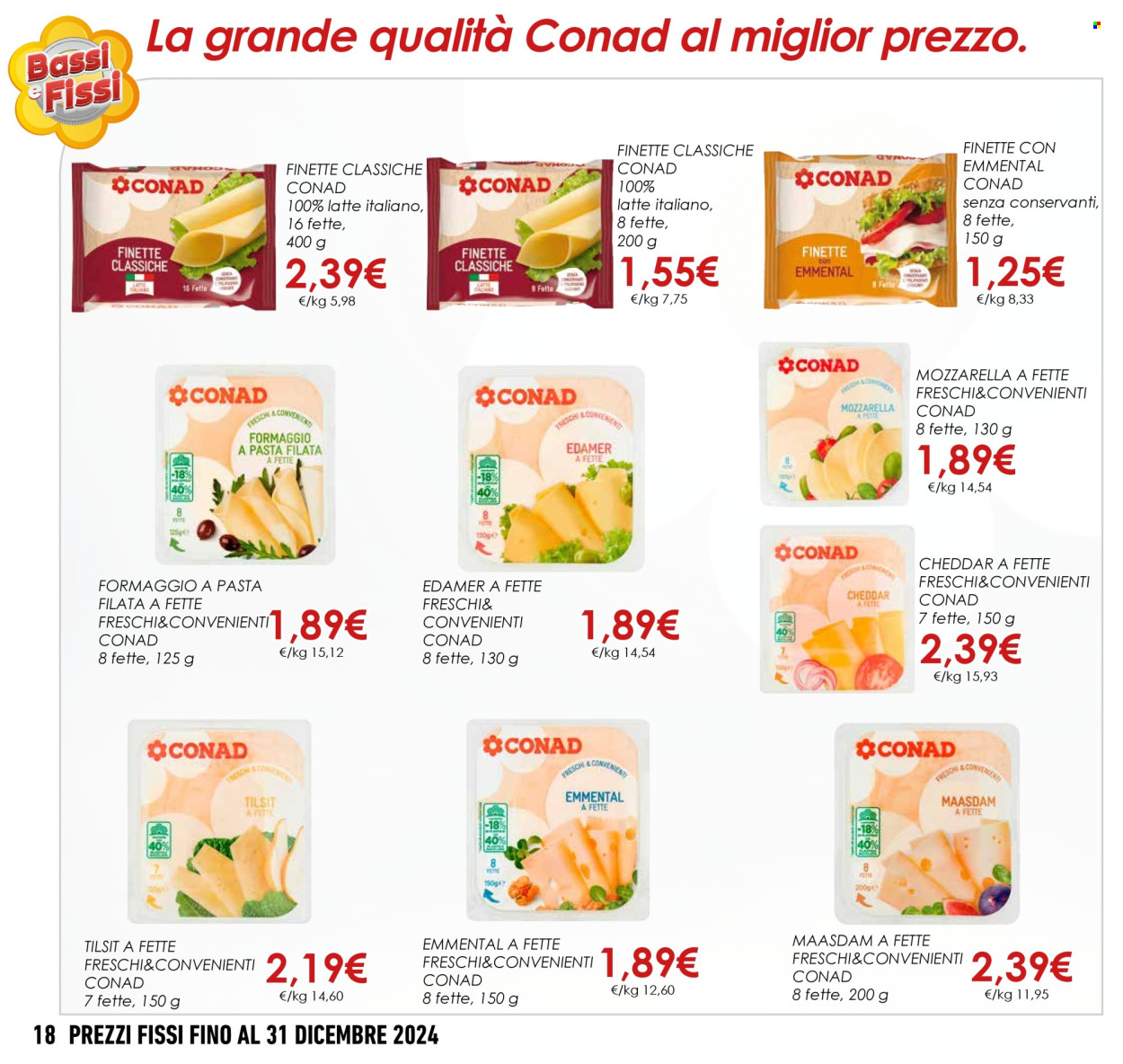 Leták Conad - 1.9.2024 - 31.12.2024. Strana 18